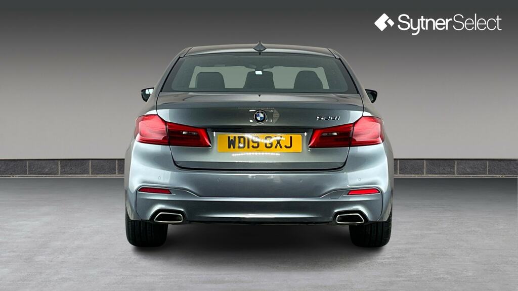BMW 5 Series 520I M Sport WD19GXJ Blue #5