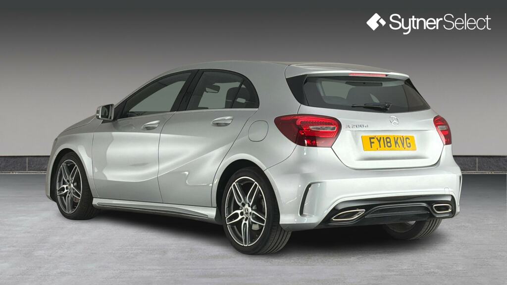 Mercedes-Benz A Class A200d Amg Line Silver #2