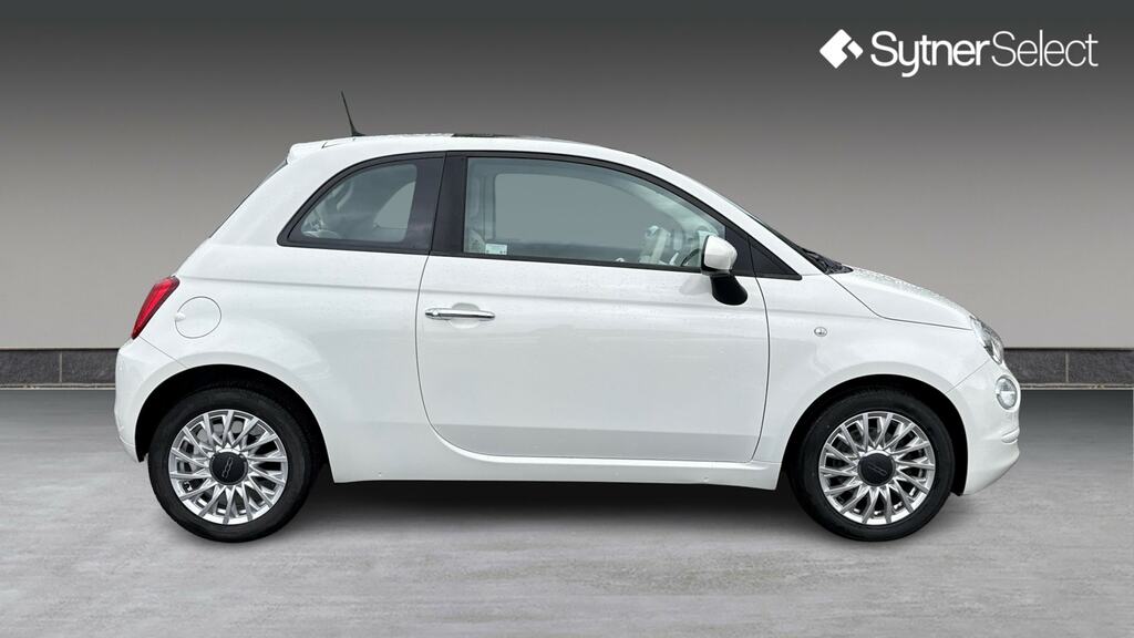 Fiat 500 1.0 Mild Hybrid Lounge YE70JCZ White #3
