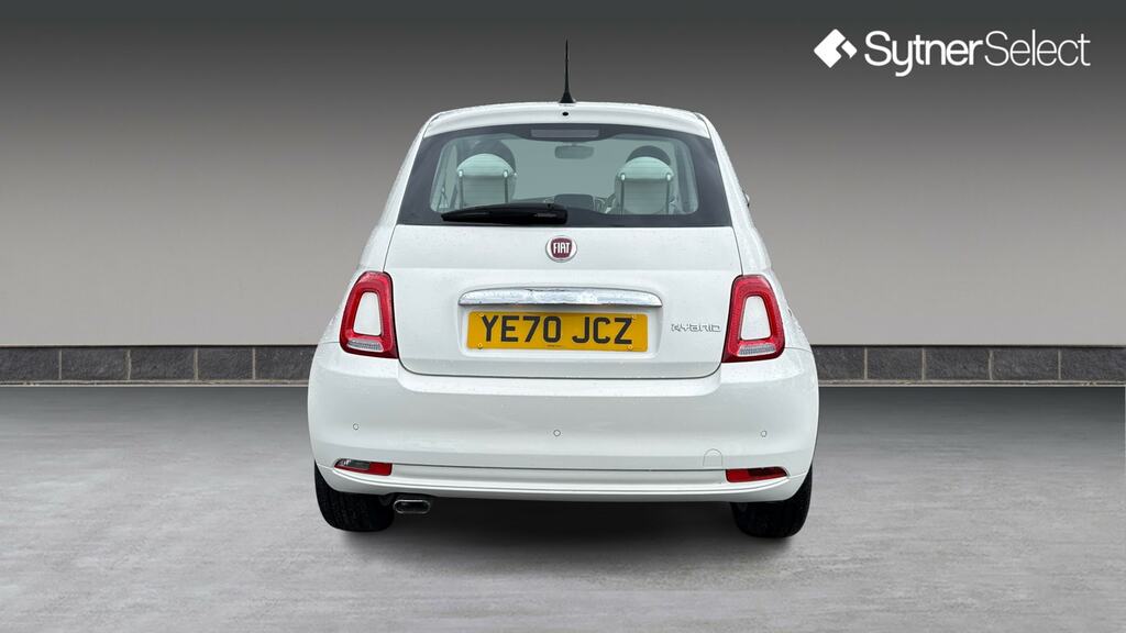 Fiat 500 1.0 Mild Hybrid Lounge YE70JCZ White #5