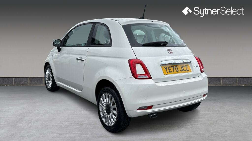 Fiat 500 1.0 Mild Hybrid Lounge YE70JCZ White #2