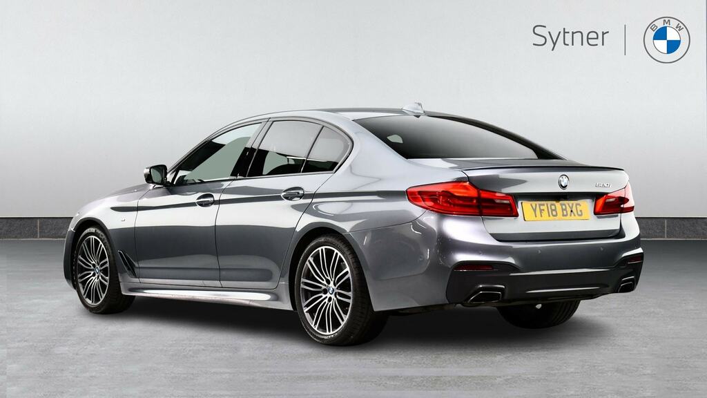 BMW 5 Series 520I M Sport Plus Pack Blue #2