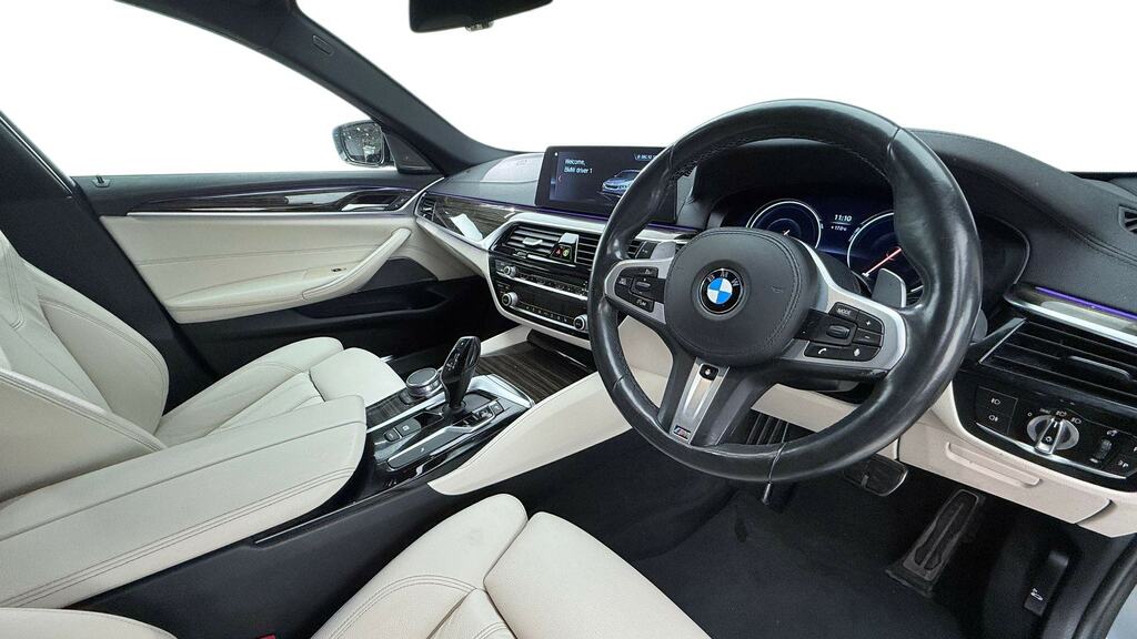 BMW 5 Series 520I M Sport Plus Pack Blue #6