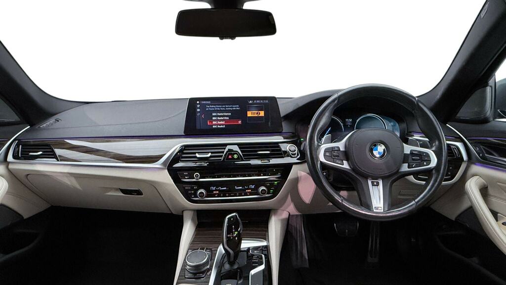 BMW 5 Series 520I M Sport Plus Pack Blue #4