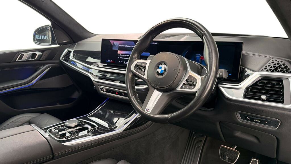 BMW X7 Xdrive40d Mht M Sport Step Black #6