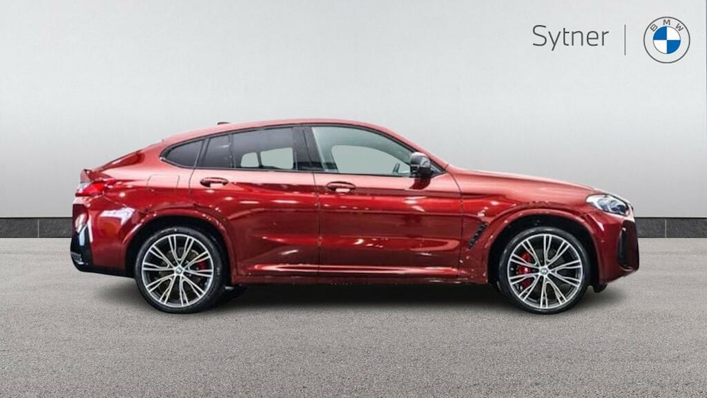 BMW X4 Xdrive M40i Mht Red #3