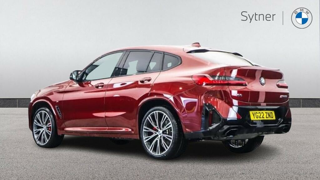 BMW X4 Xdrive M40i Mht Red #2