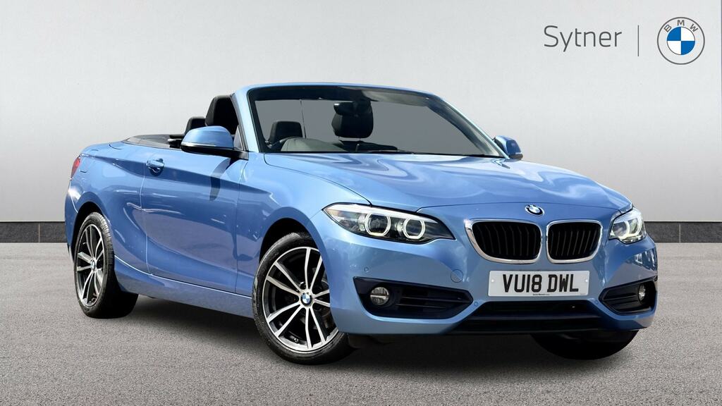BMW 2 Series 218I Sport Nav Step Blue