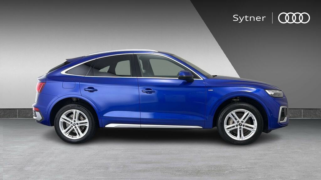 Audi Q5 50 Tfsi E Quattro S Line S Tronic OU22EOW Blue #4