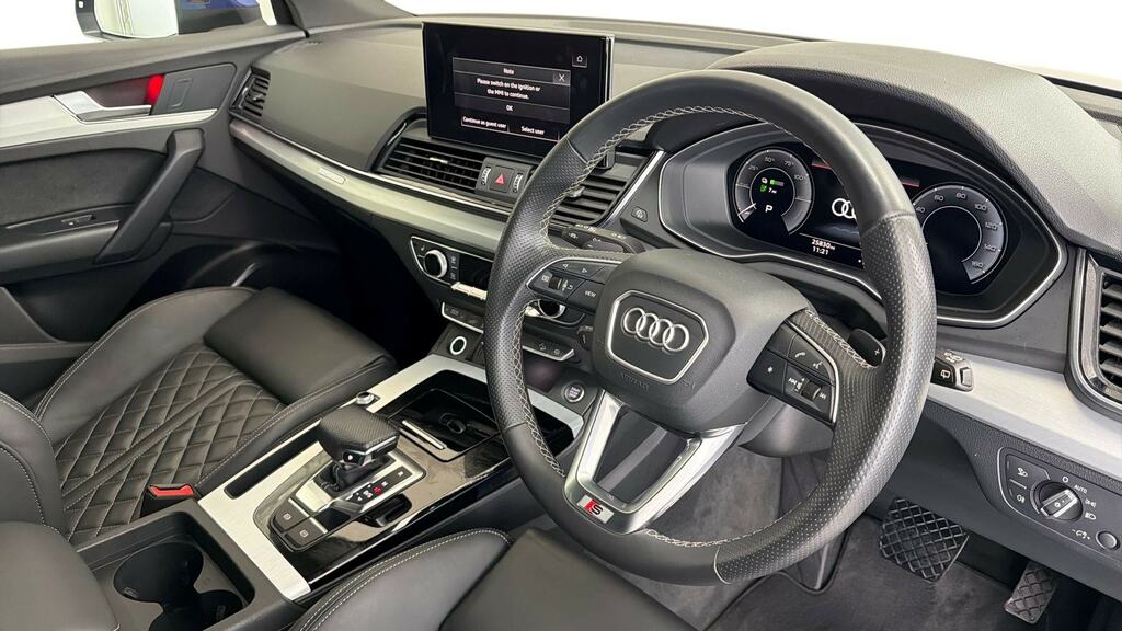 Audi Q5 50 Tfsi E Quattro S Line S Tronic OU22EOW Blue #6