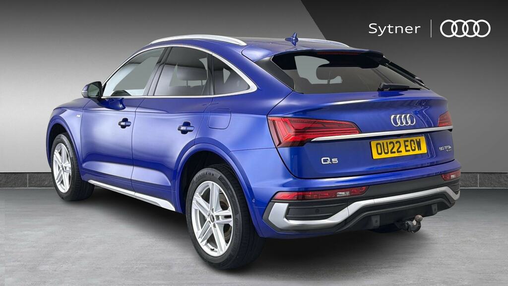 Audi Q5 50 Tfsi E Quattro S Line S Tronic OU22EOW Blue #3