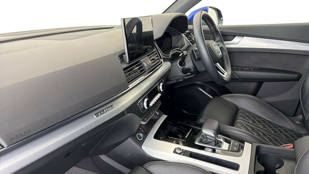 Audi Q5 50 Tfsi E Quattro S Line S Tronic OU22EOW Blue #2