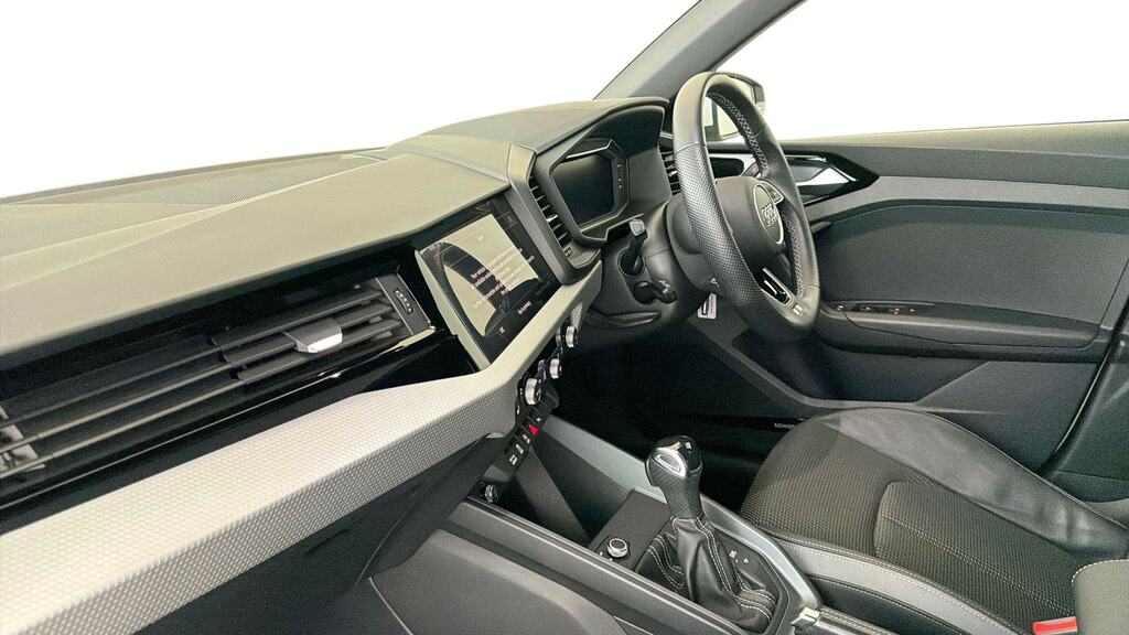 Audi A1 30 Tfsi 110 S Line S Tronic YH23UVK White #2