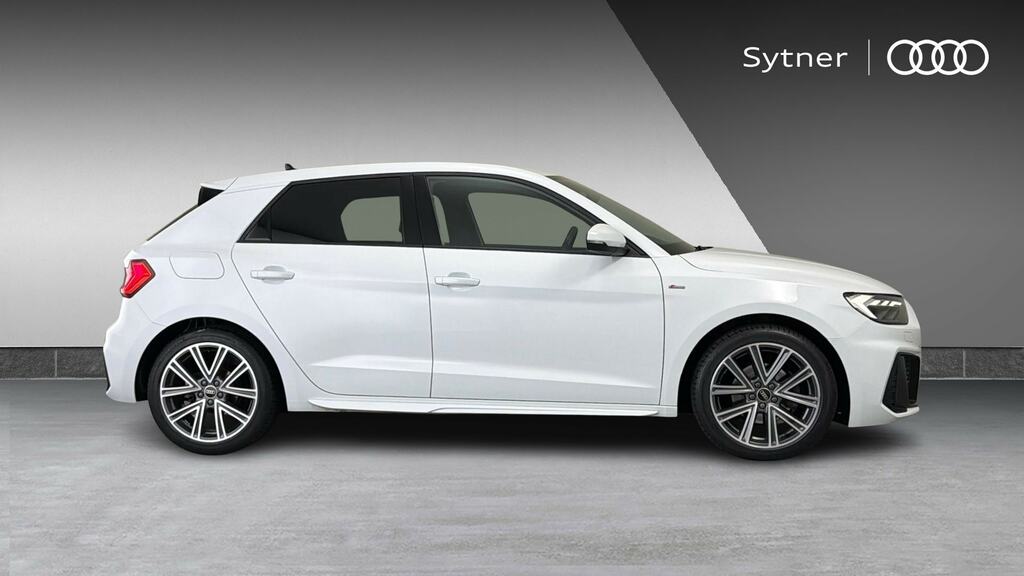 Audi A1 30 Tfsi 110 S Line S Tronic YH23UVK White #4