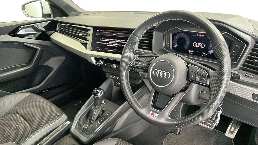 Audi A1 30 Tfsi 110 S Line S Tronic YH23UVK White #6