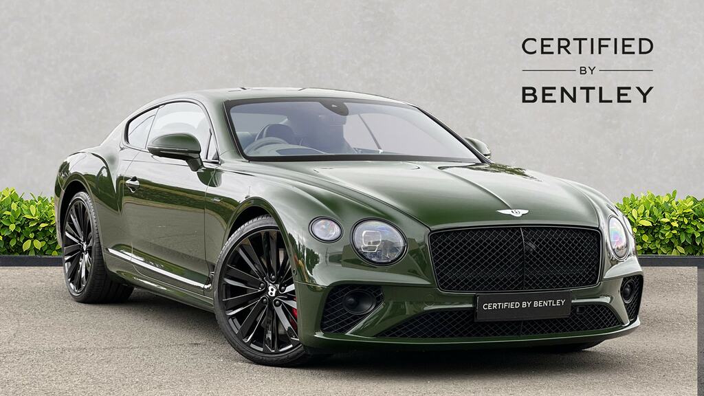Bentley Continental Gt 6.0 W12 Speed Tourblackline Green