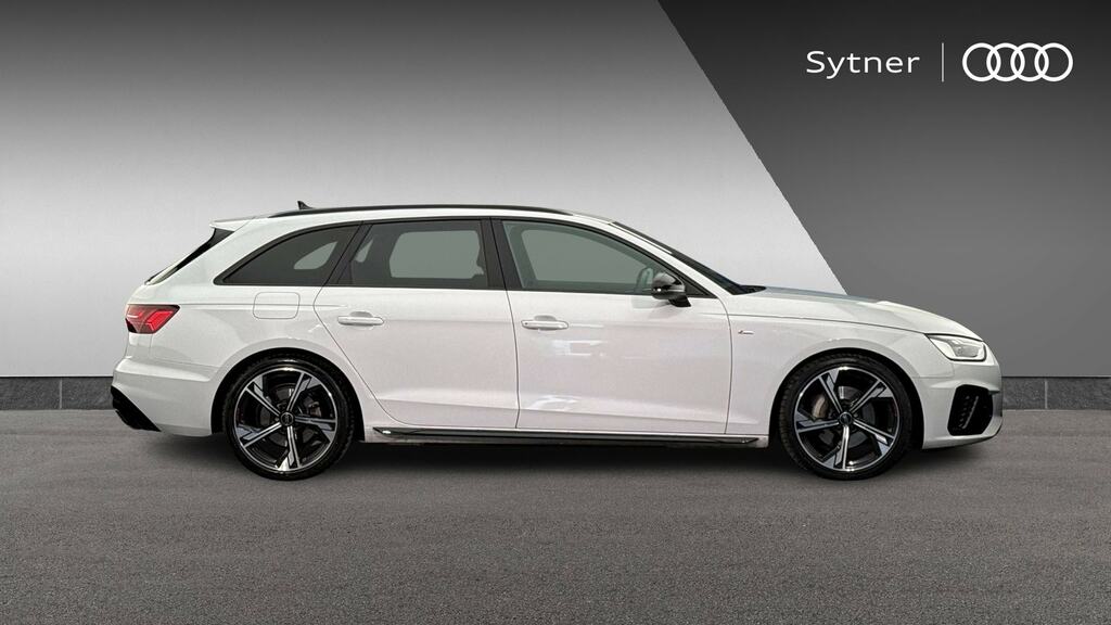Audi A4 Avant 40 Tdi 204 Quattro Black Edition S Tronic White #4