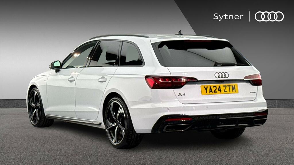 Audi A4 Avant 40 Tdi 204 Quattro Black Edition S Tronic White #3