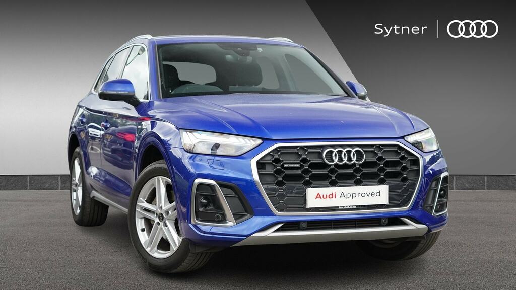 Audi Q5 45 Tfsi Quattro S Line S Tronic Tech Pack D5NSJ Blue