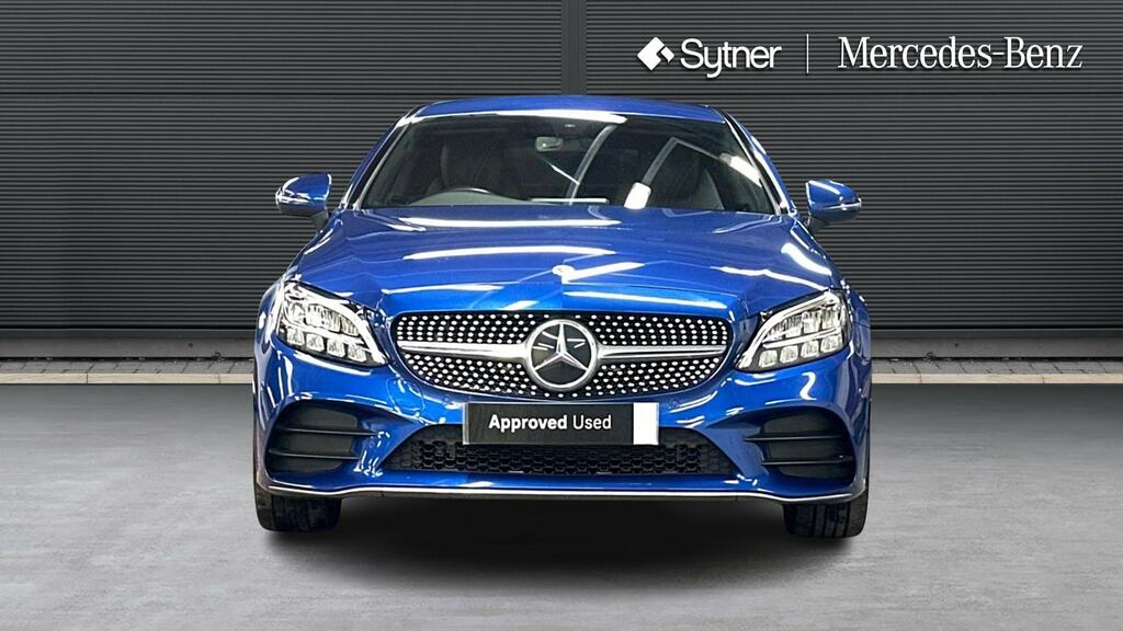 Mercedes-Benz C Class C200 Amg Line Edition 9G-tronic PG23LKU Blue #6