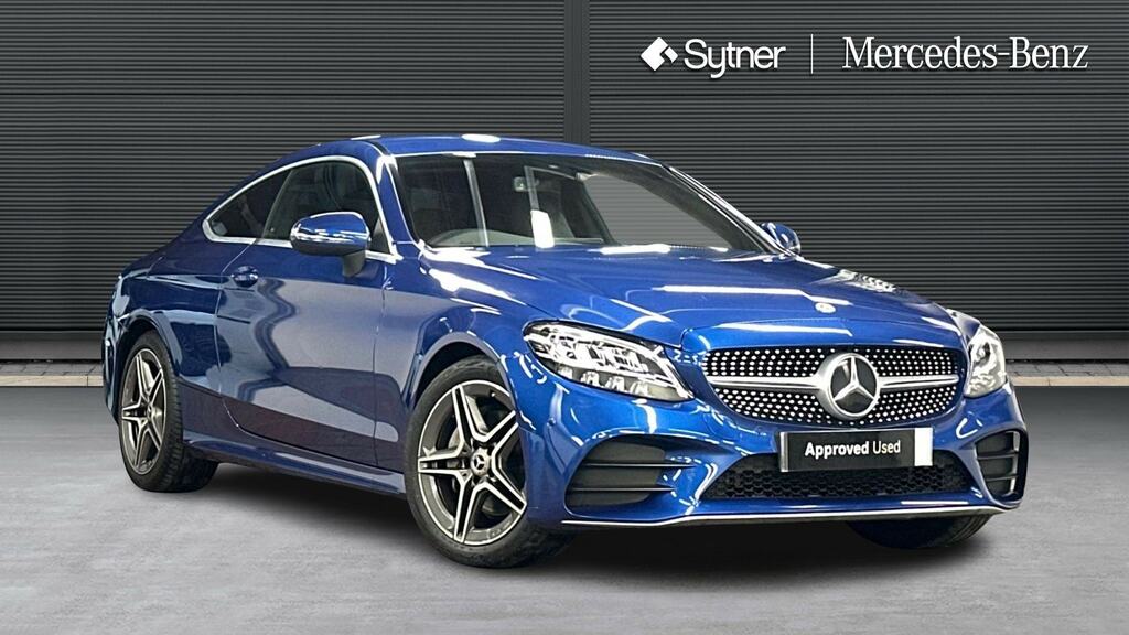 Mercedes-Benz C Class C200 Amg Line Edition 9G-tronic Blue