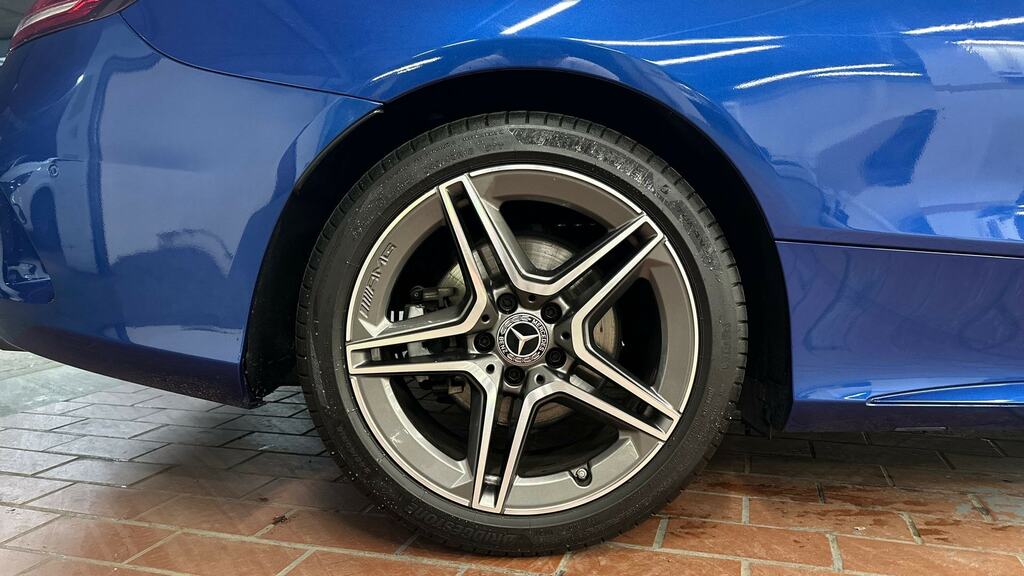 Mercedes-Benz C Class C200 Amg Line Edition 9G-tronic PG23LKU Blue #5