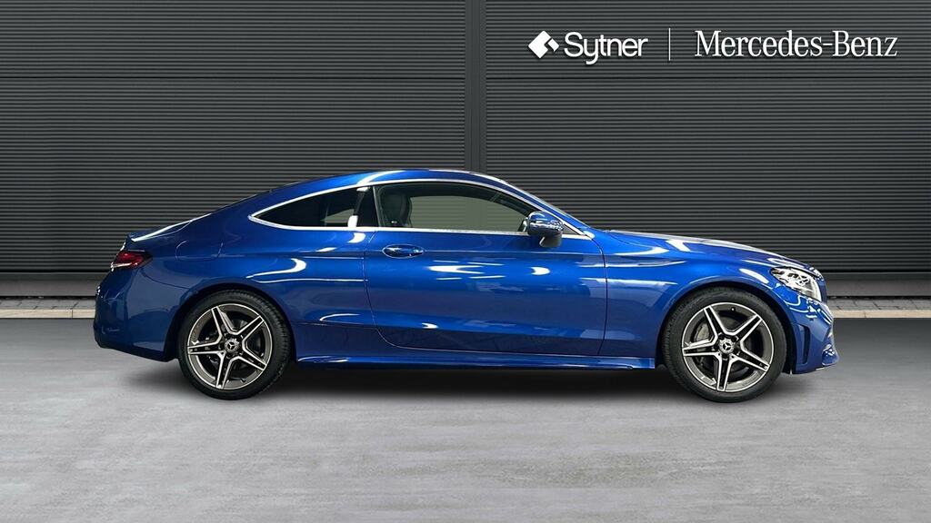 Mercedes-Benz C Class C200 Amg Line Edition 9G-tronic PG23LKU Blue #4