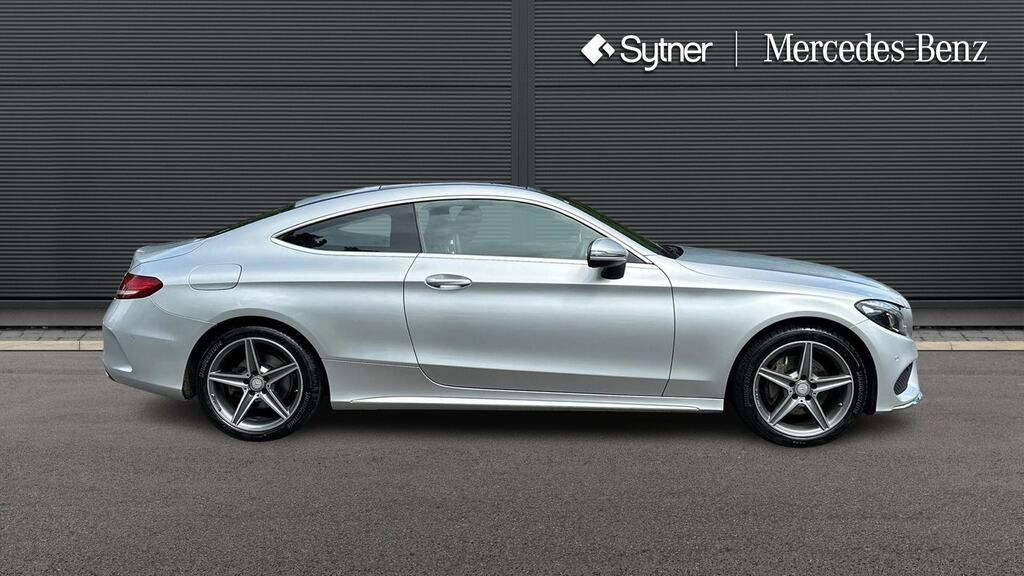 Mercedes-Benz C Class C200 Amg Line Silver #4