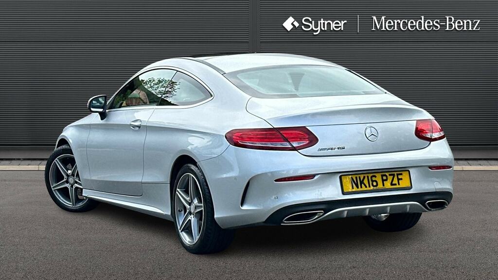 Mercedes-Benz C Class C200 Amg Line Silver #2