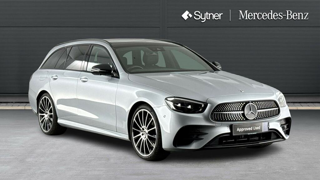 Mercedes-Benz E Class E220d 200 Amg Line Night Ed Prem 9G-tronic Silver