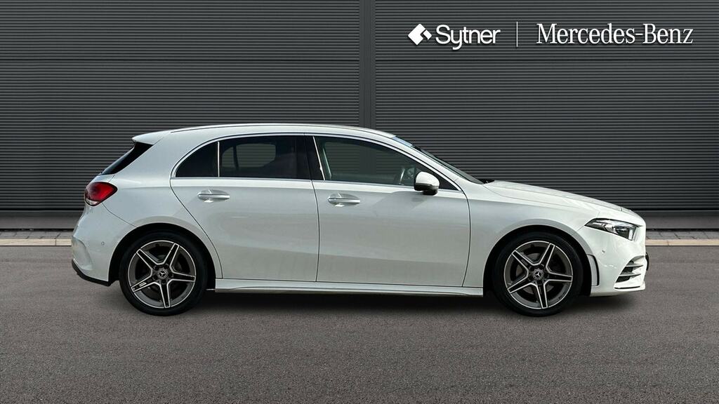 Mercedes-Benz A Class A180d Amg Line Premium NU69NWC White #4
