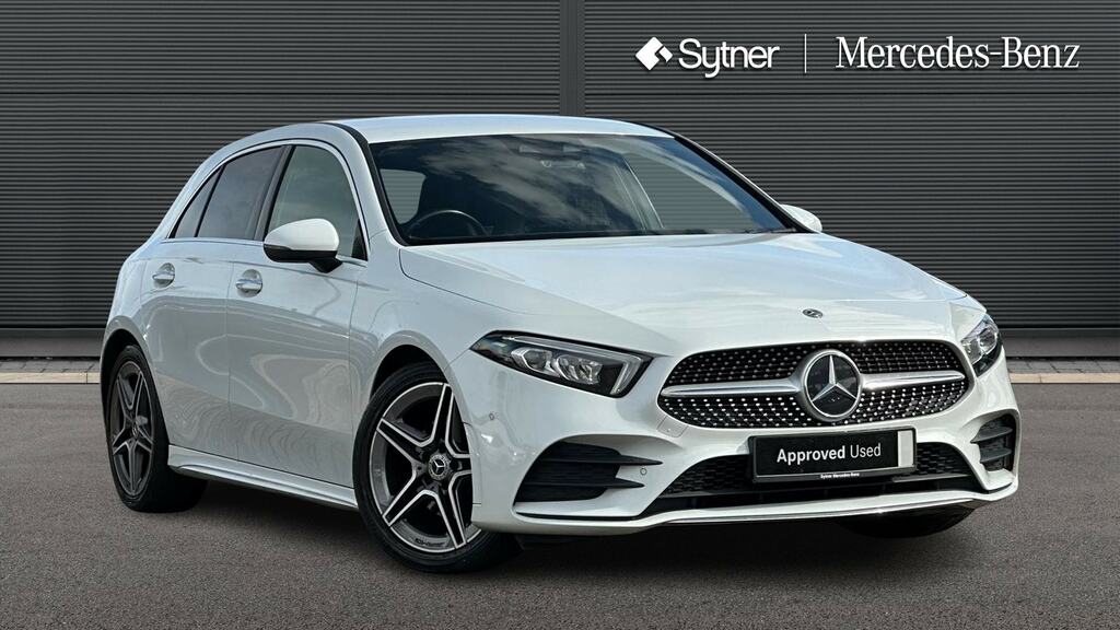 Mercedes-Benz A Class A180d Amg Line Premium White