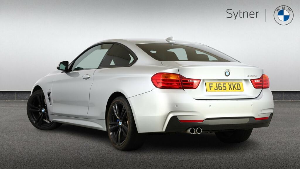 BMW 4 Series Gran Coupe 420D 190 M Sport Professional Media Silver #2