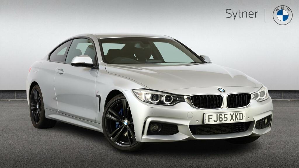BMW 4 Series Gran Coupe 420D 190 M Sport Professional Media Silver