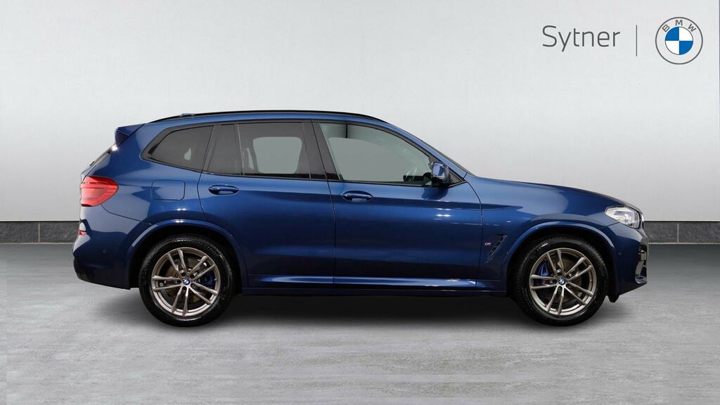 BMW X3 Xdrive 30E M Sport MX21TBZ Blue #3