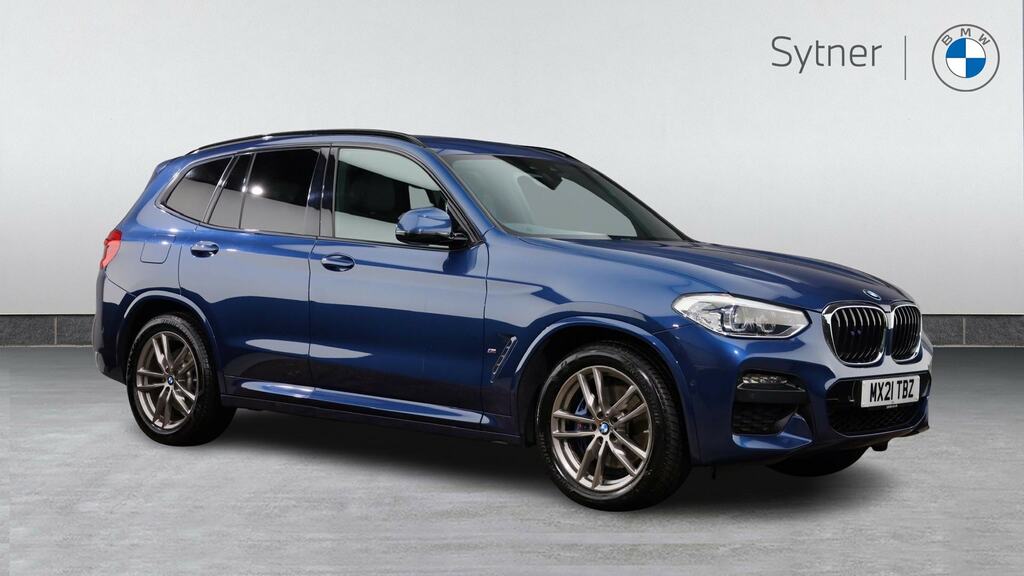 BMW X3 Xdrive 30E M Sport Blue