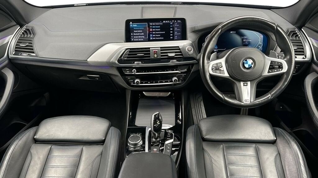BMW X3 Xdrive 30E M Sport MX21TBZ Blue #4