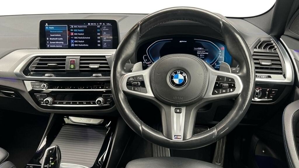 BMW X3 Xdrive 30E M Sport MX21TBZ Blue #5
