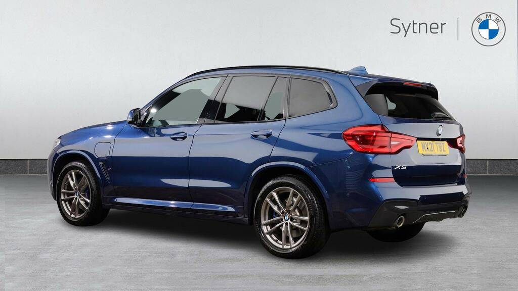 BMW X3 Xdrive 30E M Sport MX21TBZ Blue #2