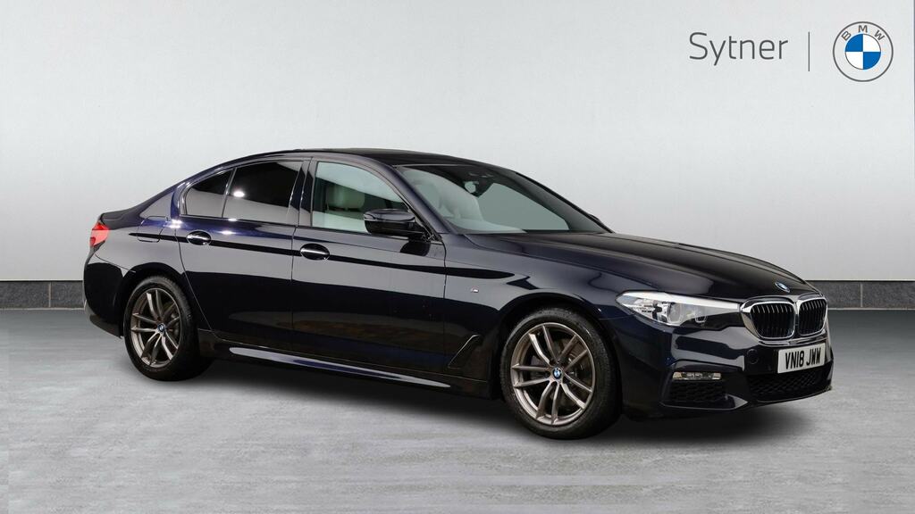 BMW 5 Series 520D M Sport Black