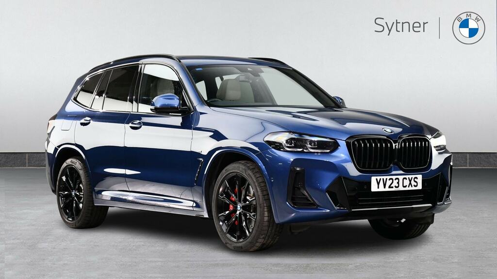 BMW X3 Xdrive20d Mht M Sport Step Tech Pack Blue