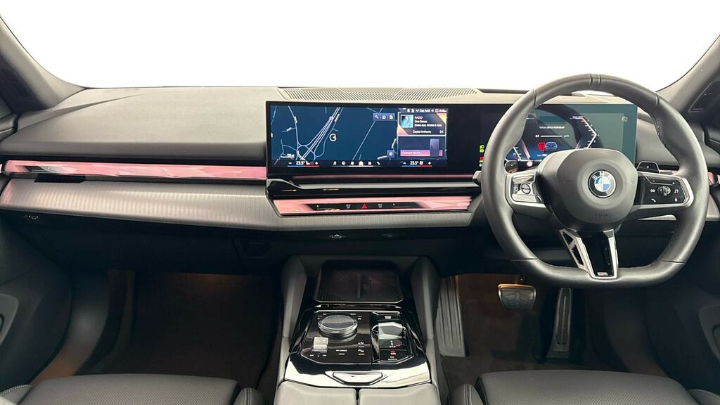 BMW 5 Series 520I M Sport Pro Tech Pluscomfort Plus YA25WOX Blue #4