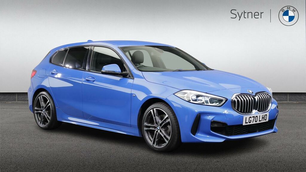 BMW 1 Series 118I M Sport Step LG70LHO Blue