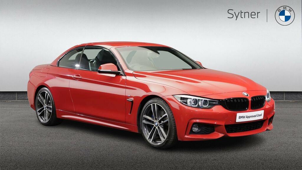 BMW 4 Series 420I M Sport Professional Media Red