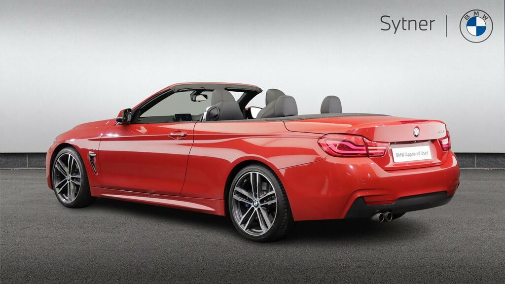 BMW 4 Series 420I M Sport Professional Media CX67YLS Red #4