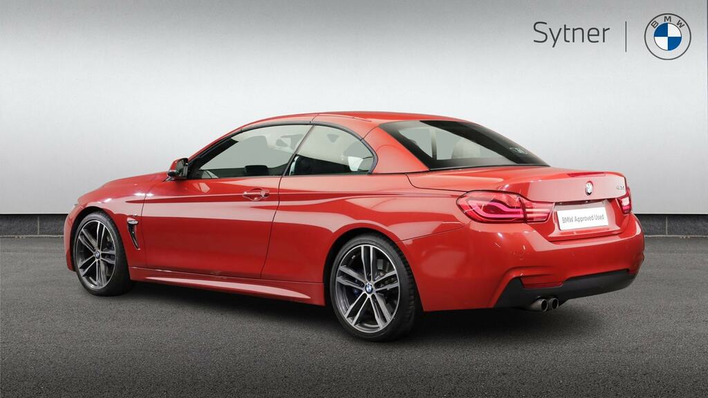 BMW 4 Series 420I M Sport Professional Media CX67YLS Red #3