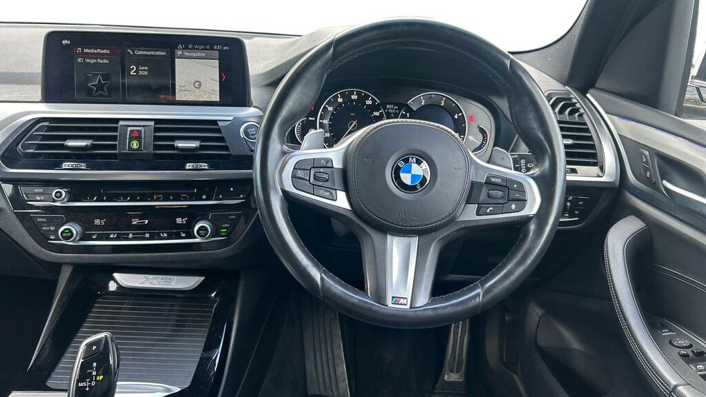 BMW X3 Xdrive20d M Sport Step LA18UXV White #5