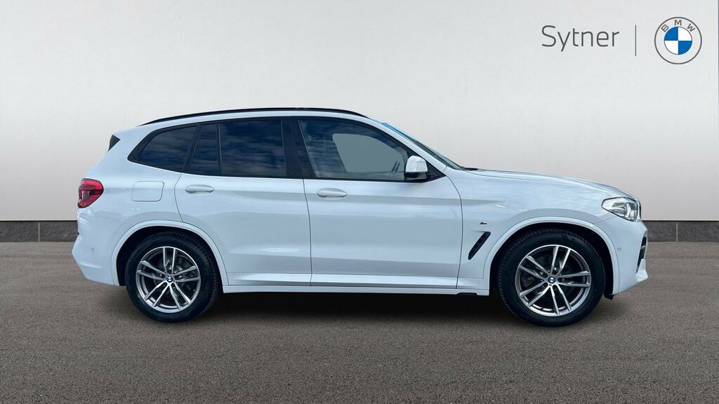 BMW X3 Xdrive20d M Sport Step LA18UXV White #3