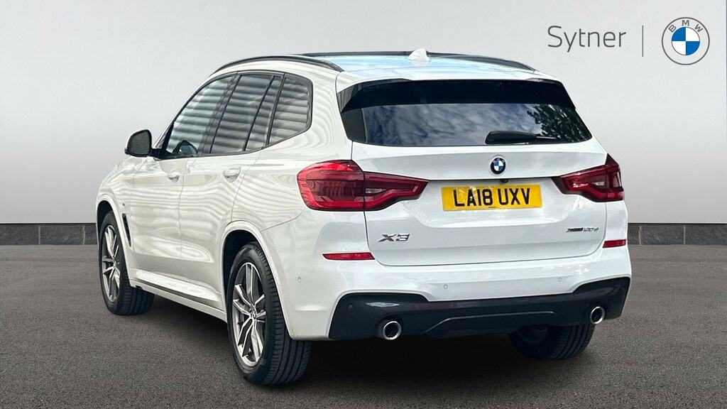 BMW X3 Xdrive20d M Sport Step LA18UXV White #2