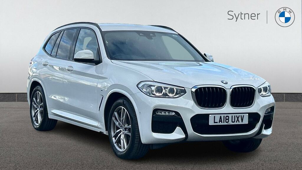 BMW X3 Xdrive20d M Sport Step White